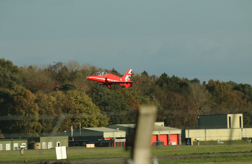 Hawk T1 at RAF Leeming