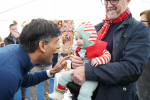 Rishi Sunak at Bedale Christmas Fair