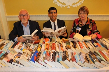 rishi sunak at Bedale Community Library