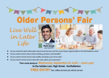 Rishi Sunal older persons' fair