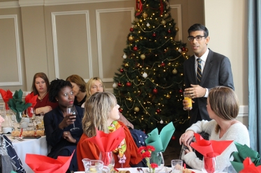 Rishi Sunak at the Dales Business Women lunch in Leyburn